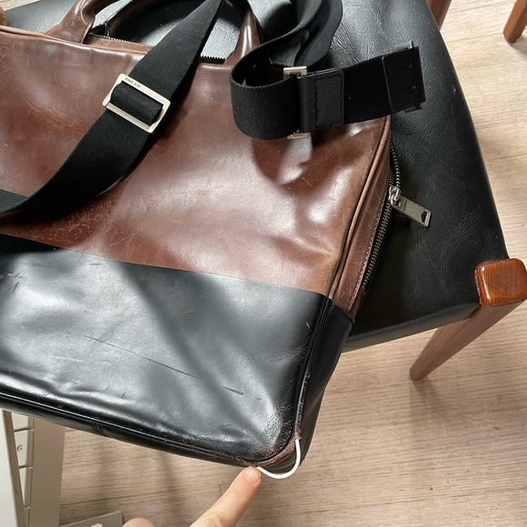 Jack Spade slim briefcase - NEEDS REPAIR - Picture 3 of 15